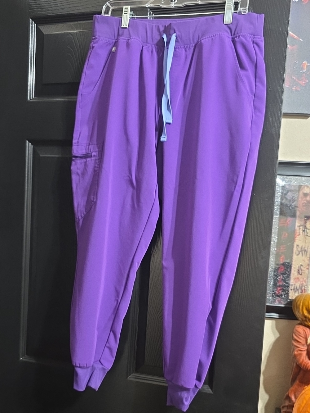 Figs Zamora Jogger Scrub Pants - DIGITAL GRAPE